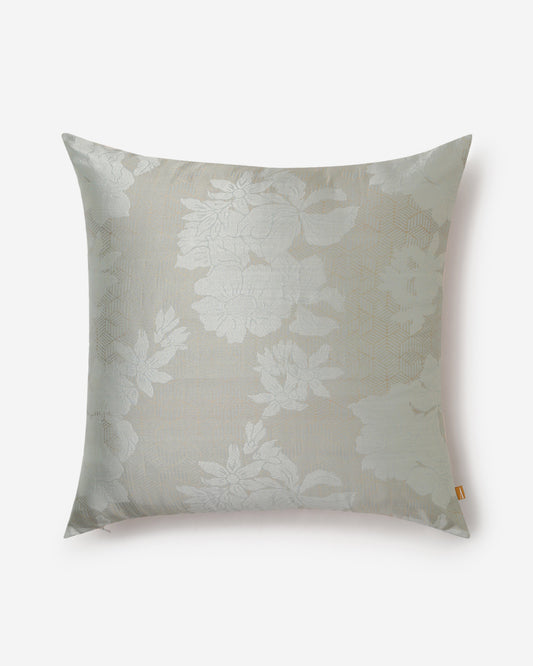 Zinnia Powdi Silk Cushion Cover