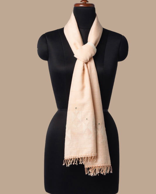 Primrose Extra Weft Cotton Silk Stole