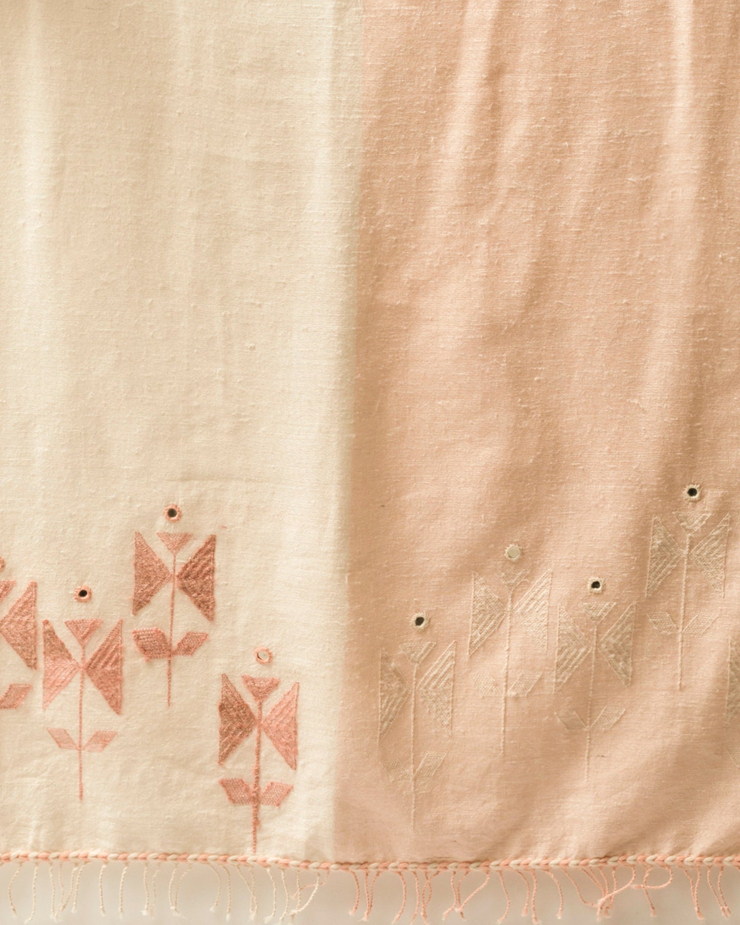 Primrose Extra Weft Cotton Silk Stole