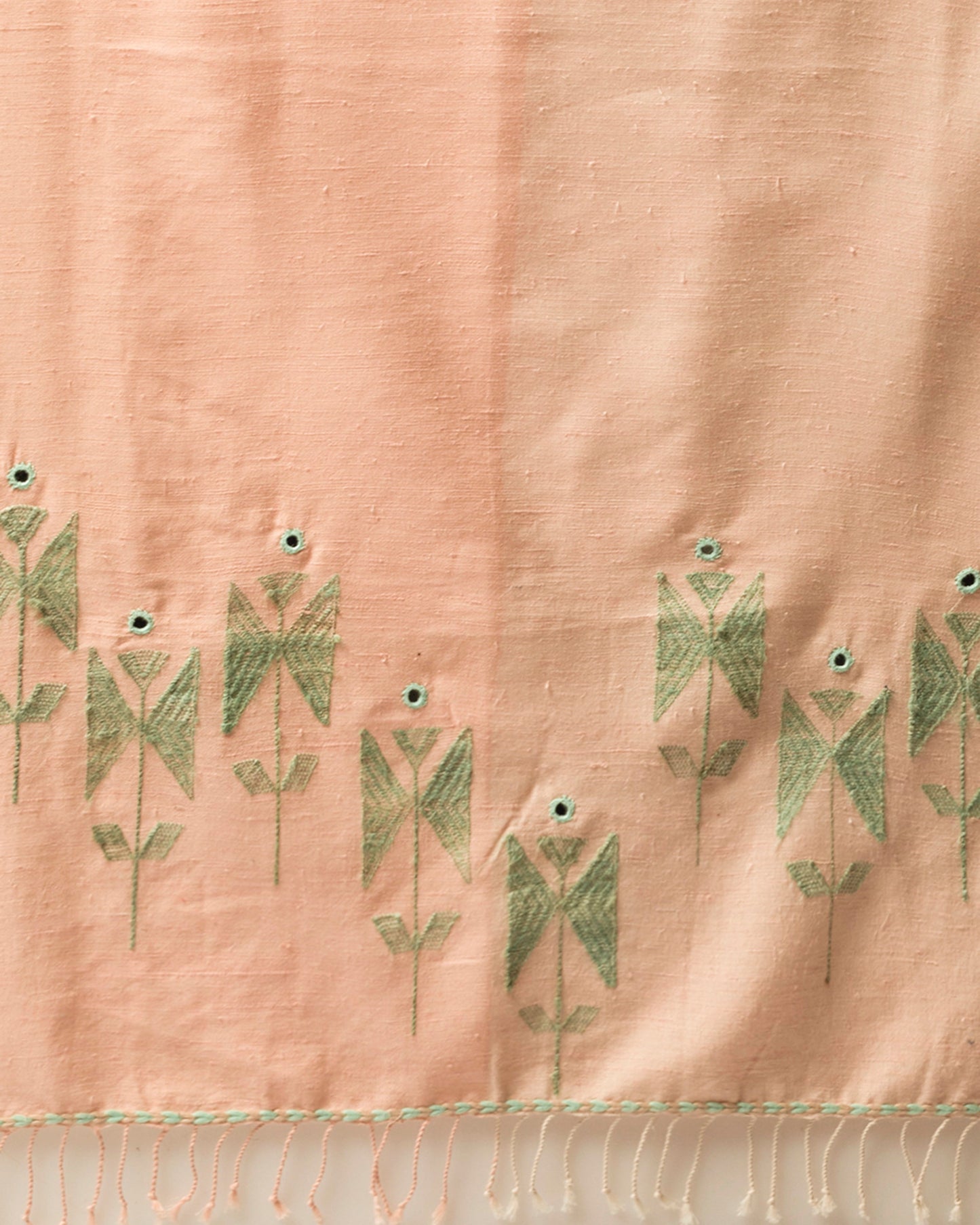 Primrose Extra Weft Cotton Silk Stole