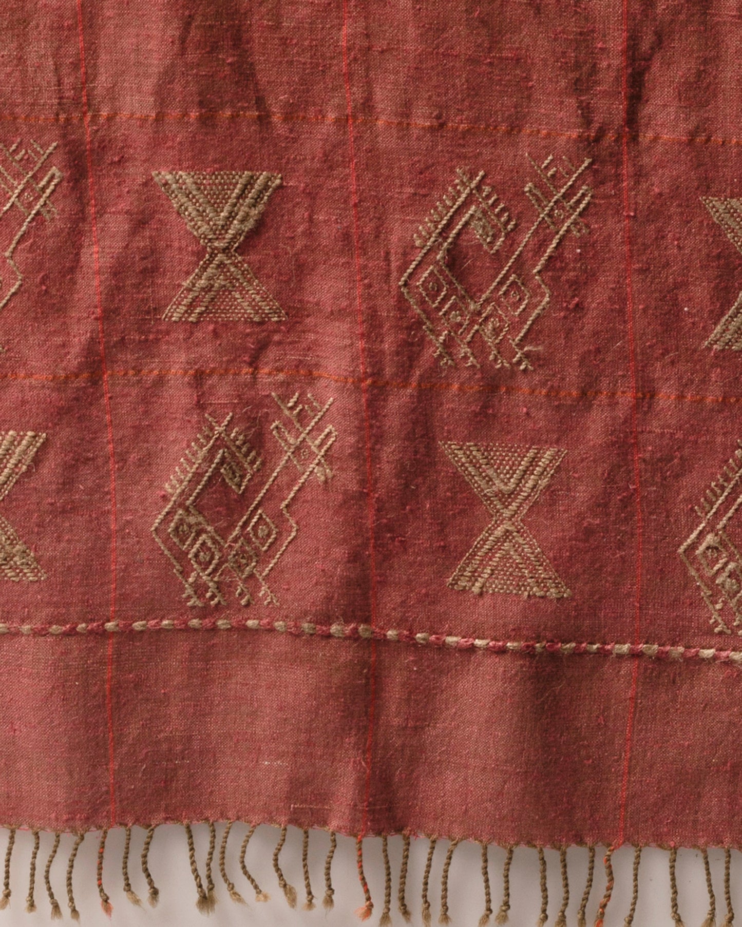 Niger Extra Weft Wool Silk Stole