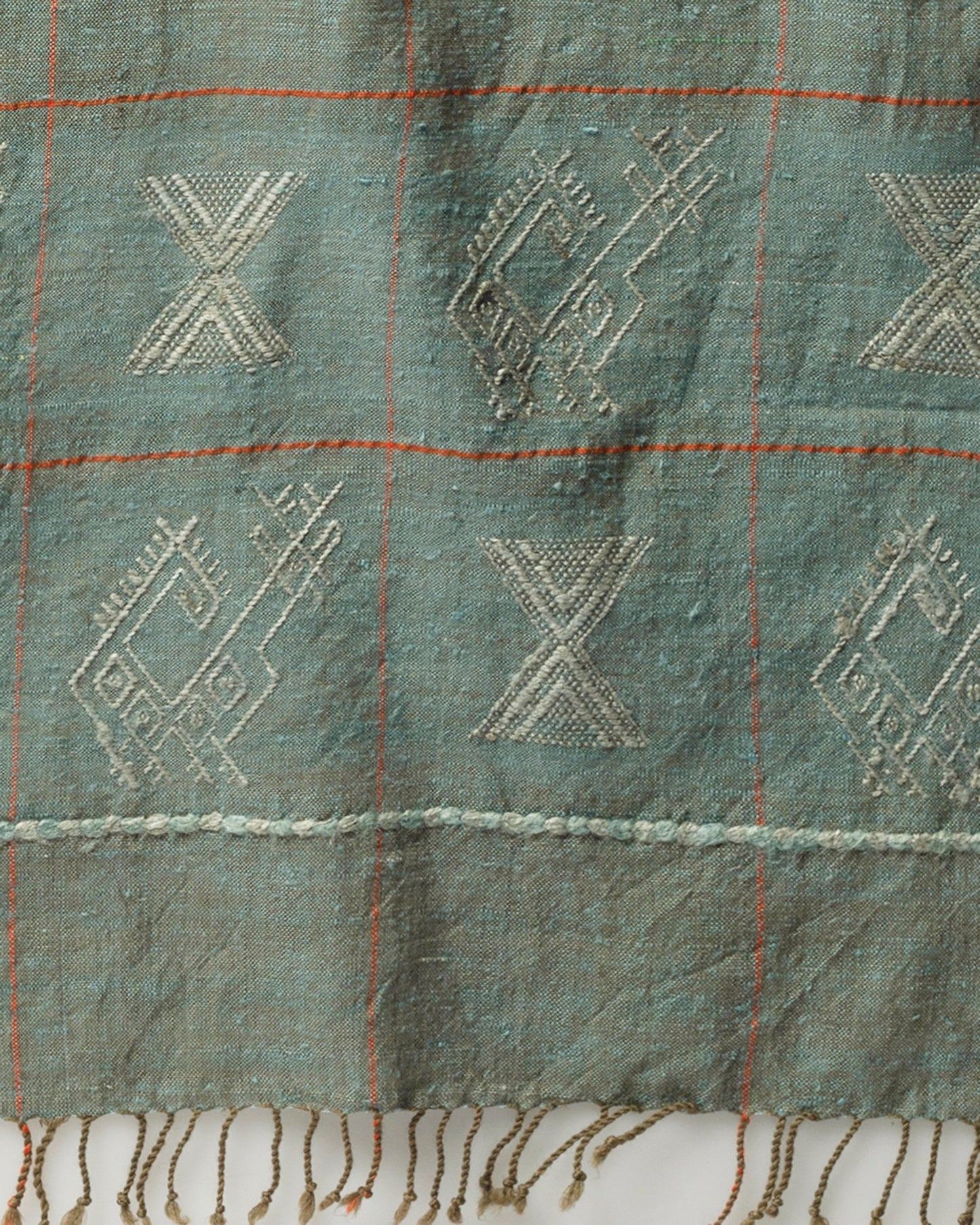 Niger Extra Weft Wool Silk Stole