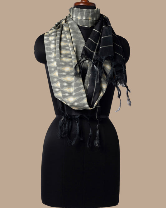 Paragon Weft Ikat Silk Stole