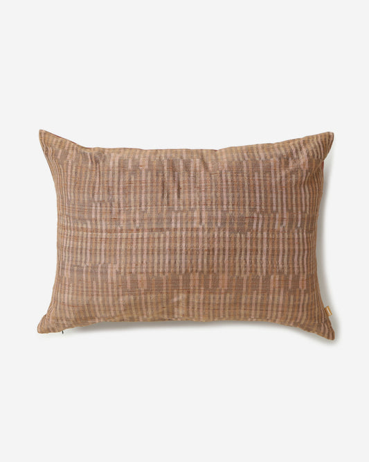 Mixed Warp Ikat Silk Cushion Cover
