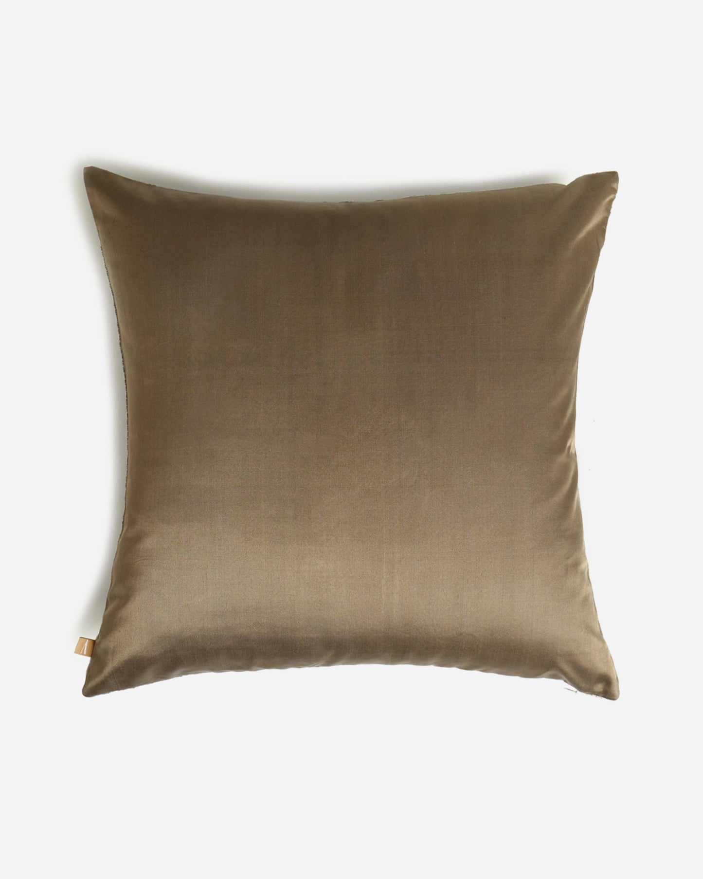 Chettinad Tanchoi Silk Linen Cushion Cover