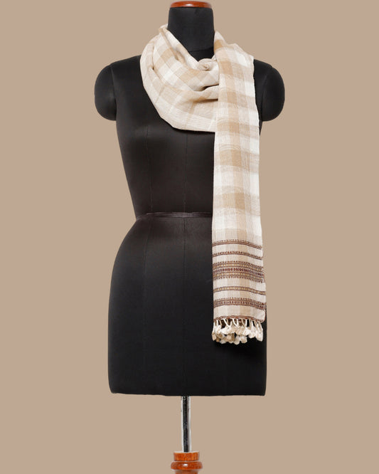 Mishmash Extra Weft Woolen Stole