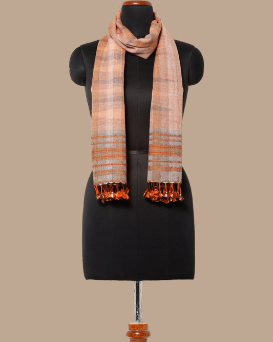 Mishmash Extra Weft Woolen Stole
