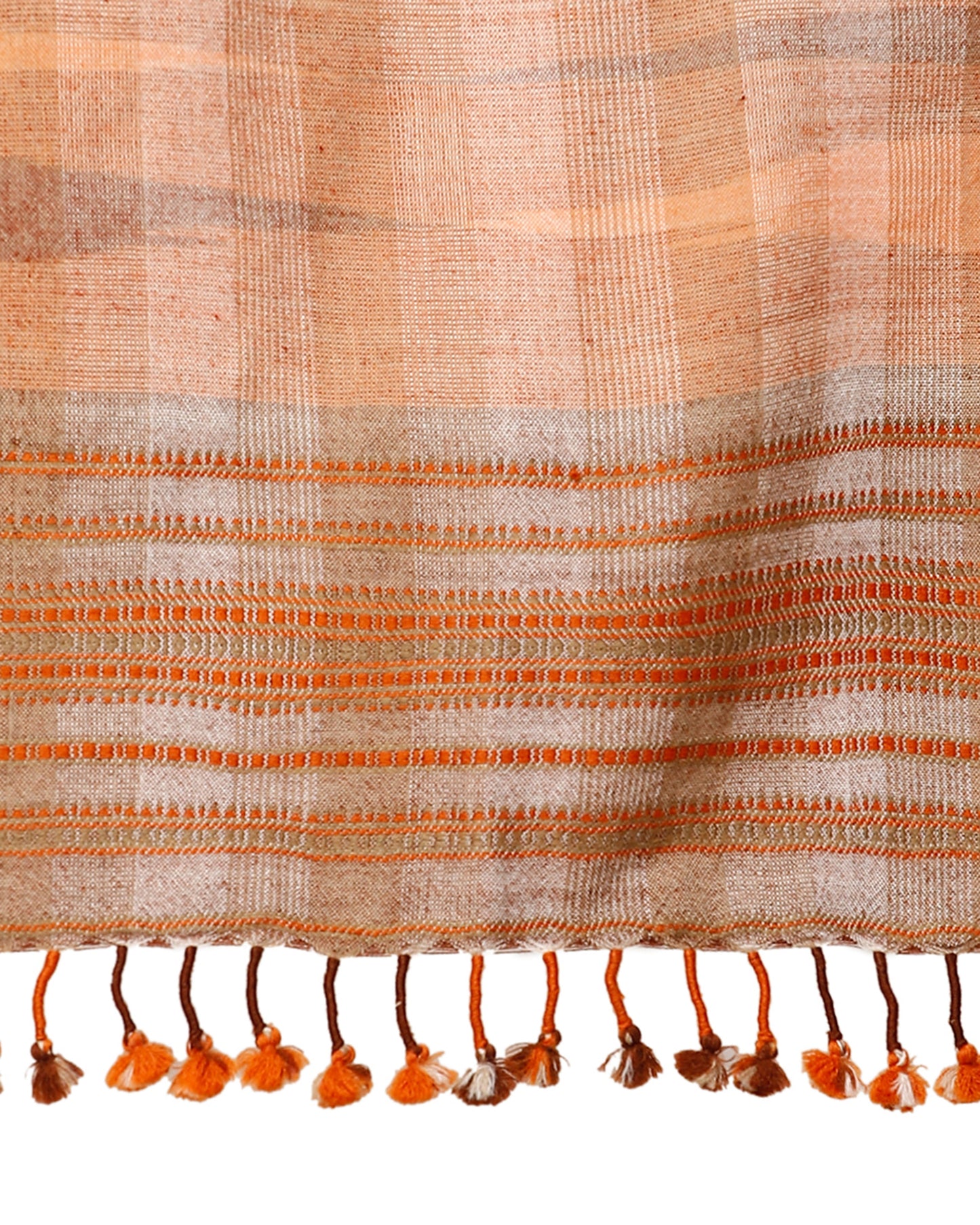 Mishmash Extra Weft Woolen Stole