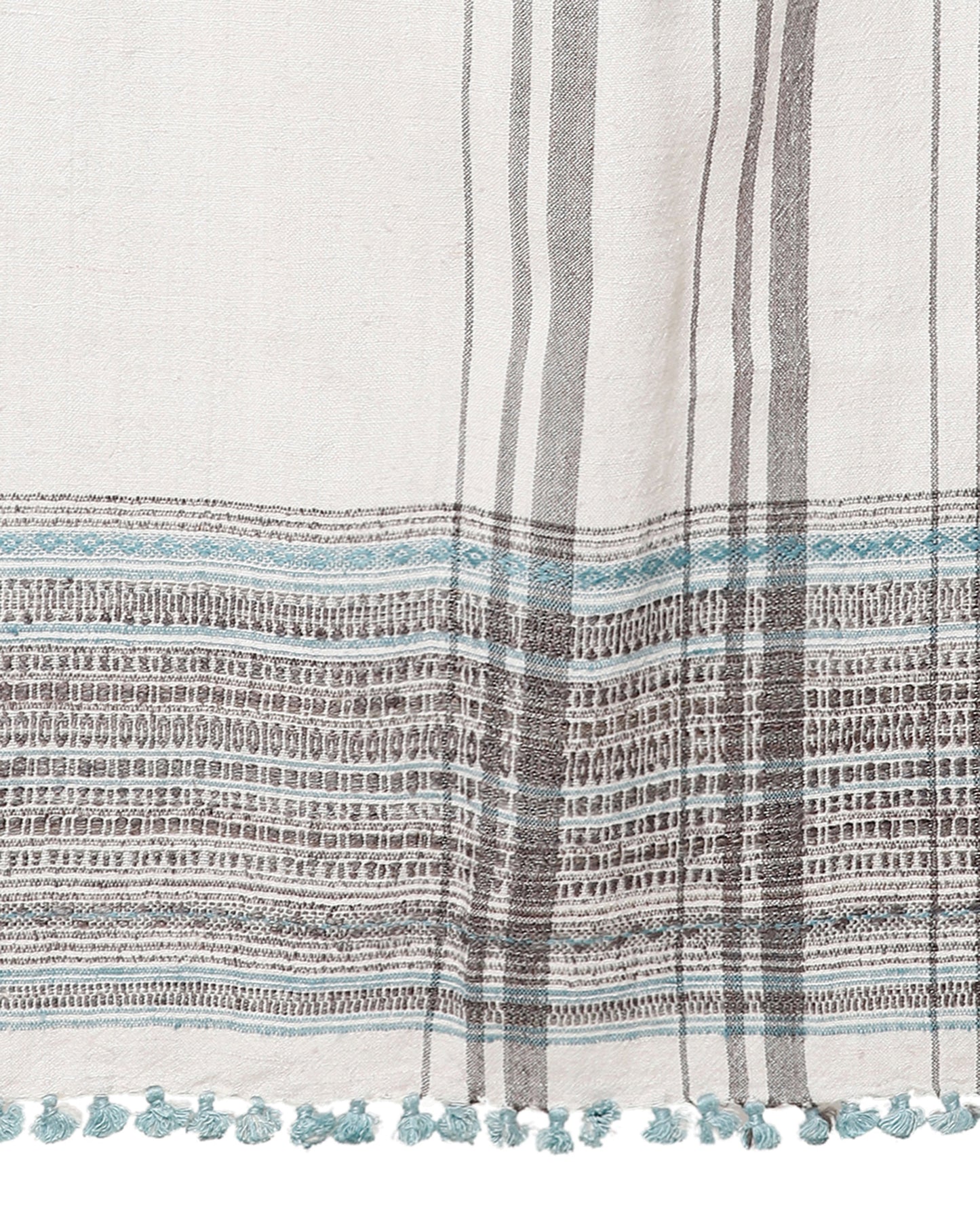 Rei Extra Weft Wool Silk Stole