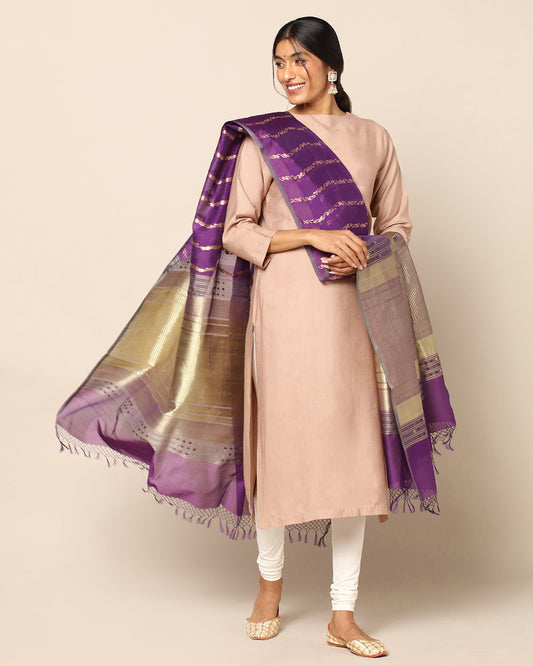 Varsha Kadwa Silk Cotton Dupatta