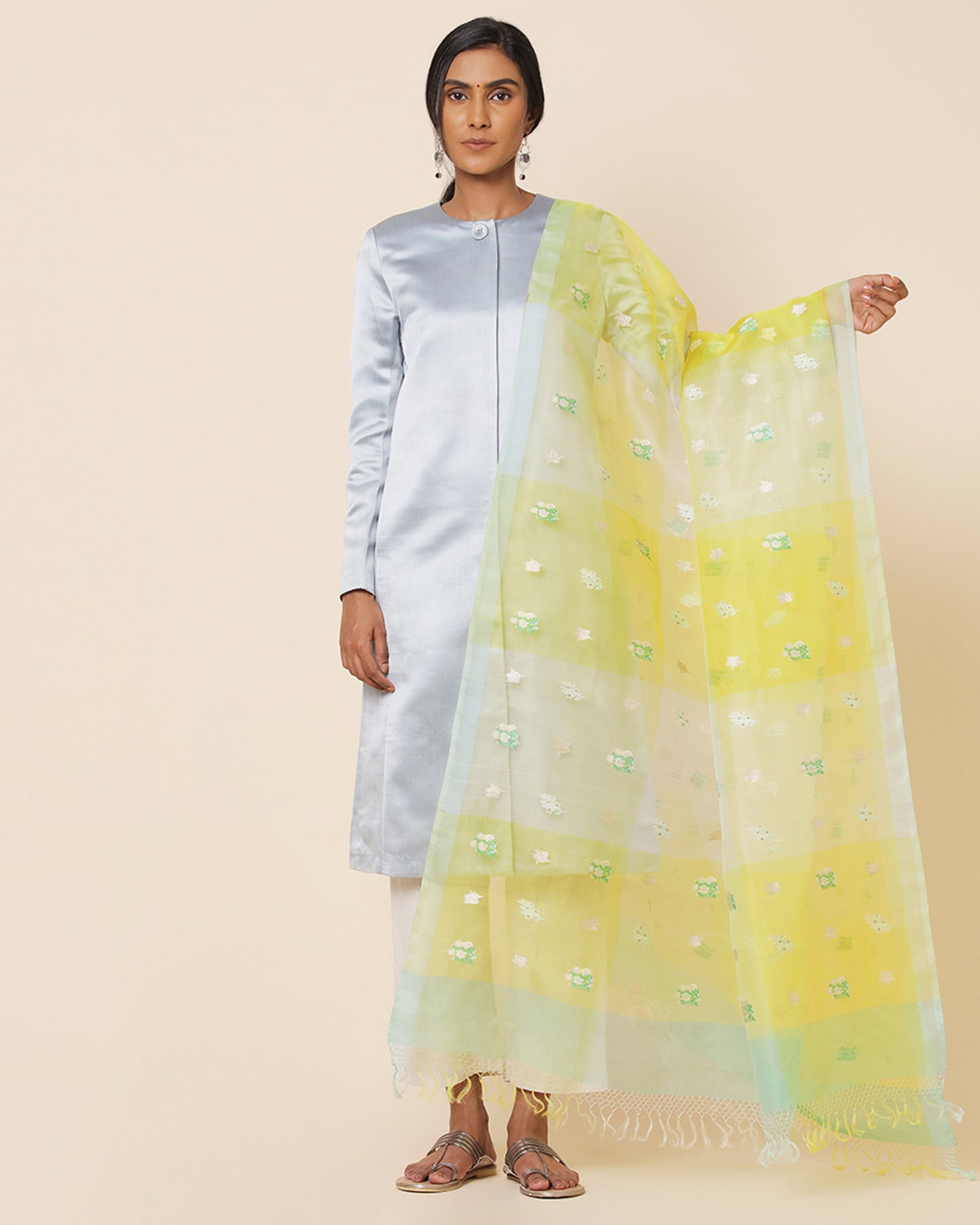 Sagarika Kadwa Silk Dupatta