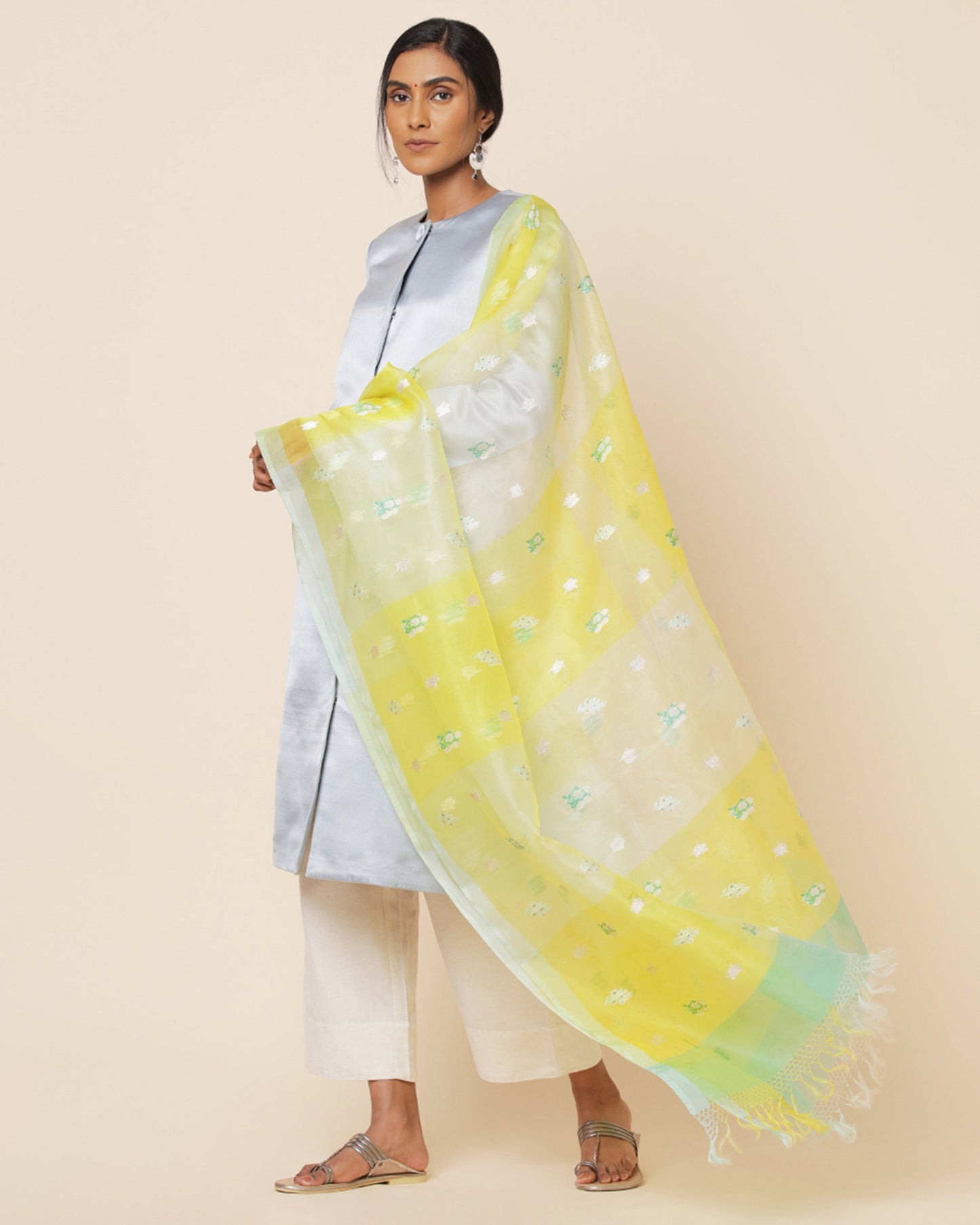 Sagarika Kadwa Silk Dupatta