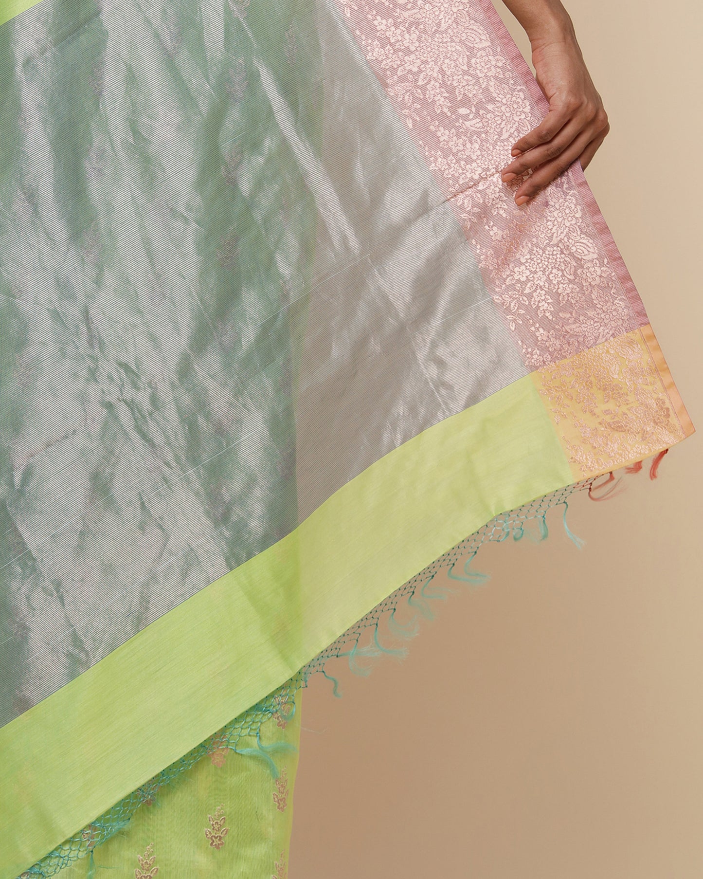 Sarasija Kadwa Silk Cotton Saree