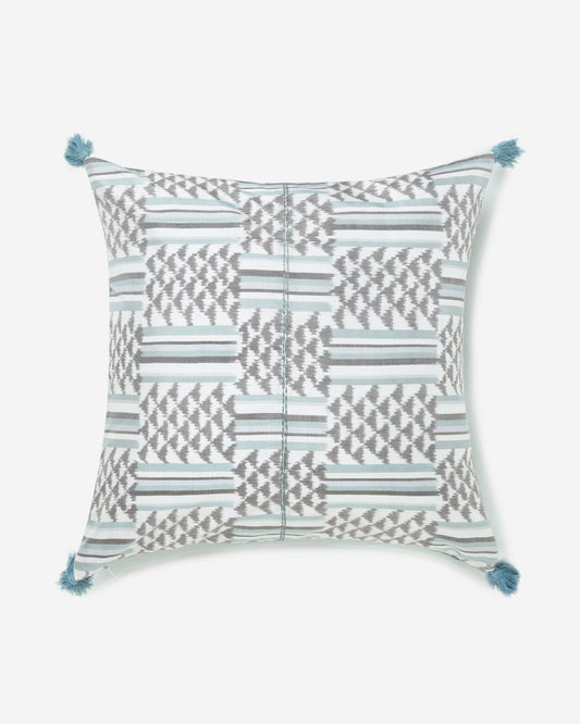 Ubangi Weft Ikat Silk Cushion Cover