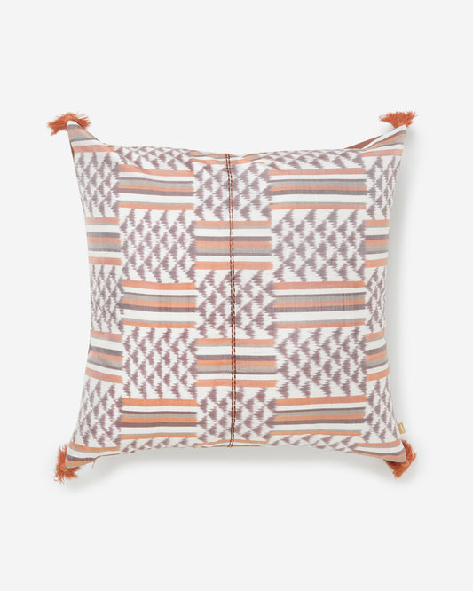 Ubangi Weft Ikat Silk Cushion Cover
