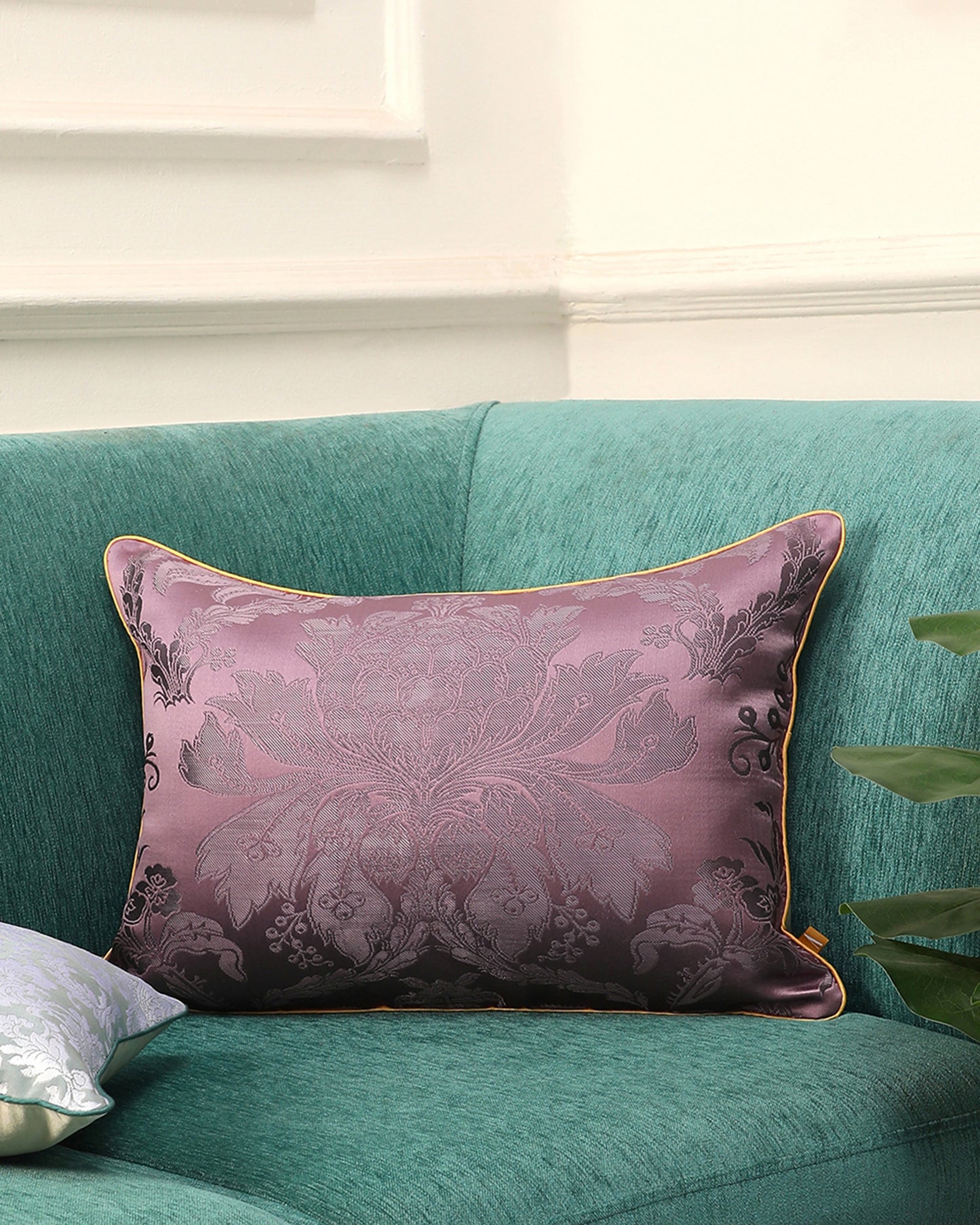 Gadha Gyasar Silk Cushion Cover