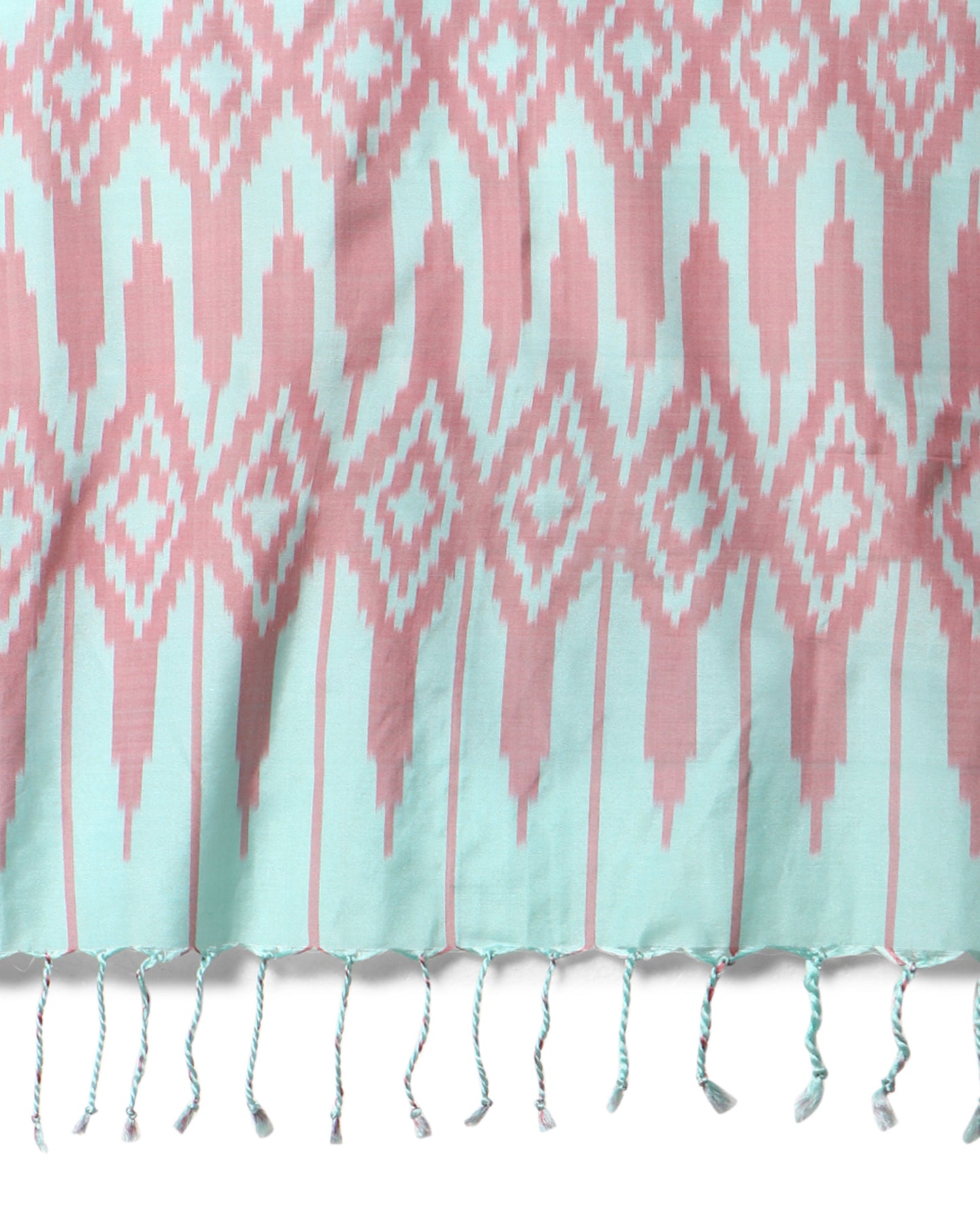 Raanjana Warp Ikat Silk Cotton Stole