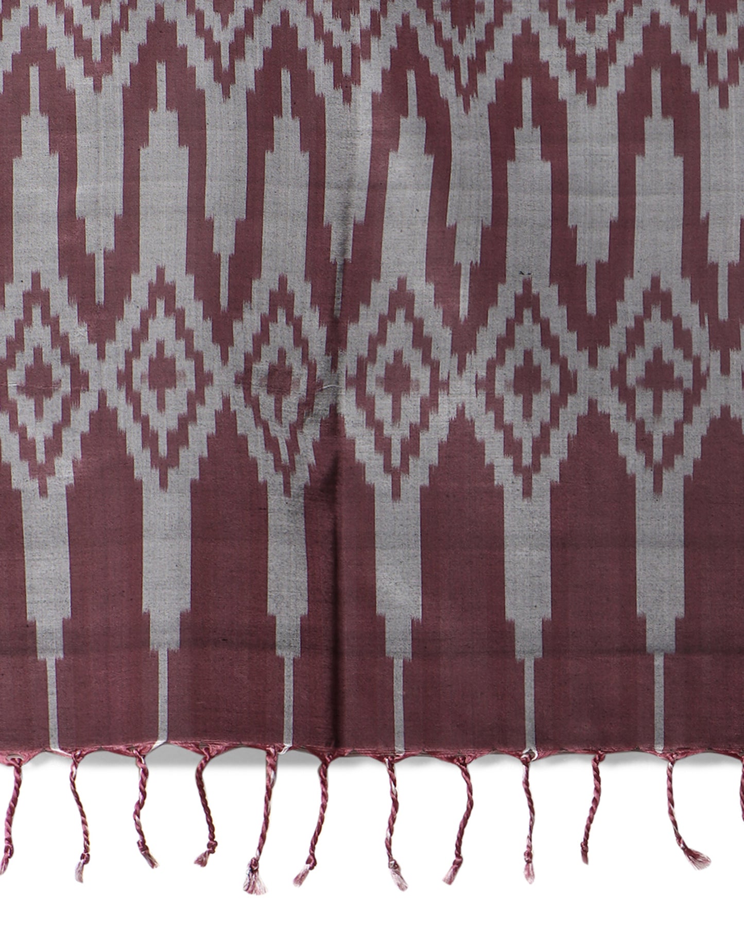 Raanjana Warp Ikat Silk Cotton Stole