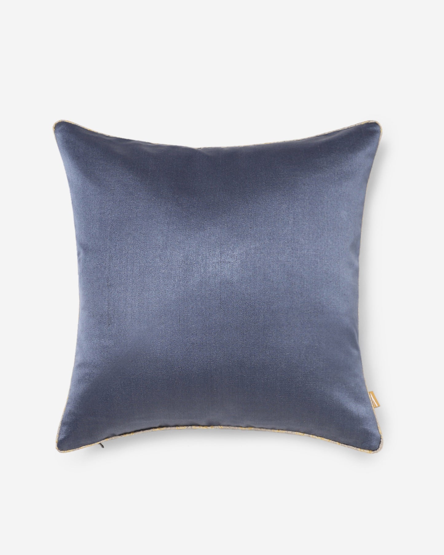 Solid Satin Silk Cotton Cushion Cover