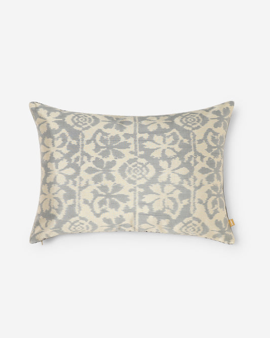 Samaira Weft Ikat Cotton Silk Cushion Cover