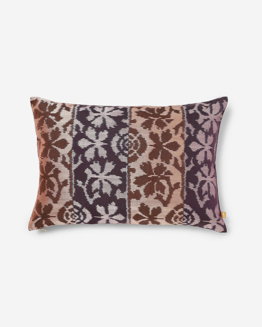 Samaira Weft Ikat Cotton Silk Cushion Cover