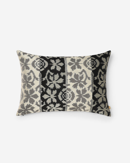 Samaira Weft Ikat Cotton Silk Cushion Cover