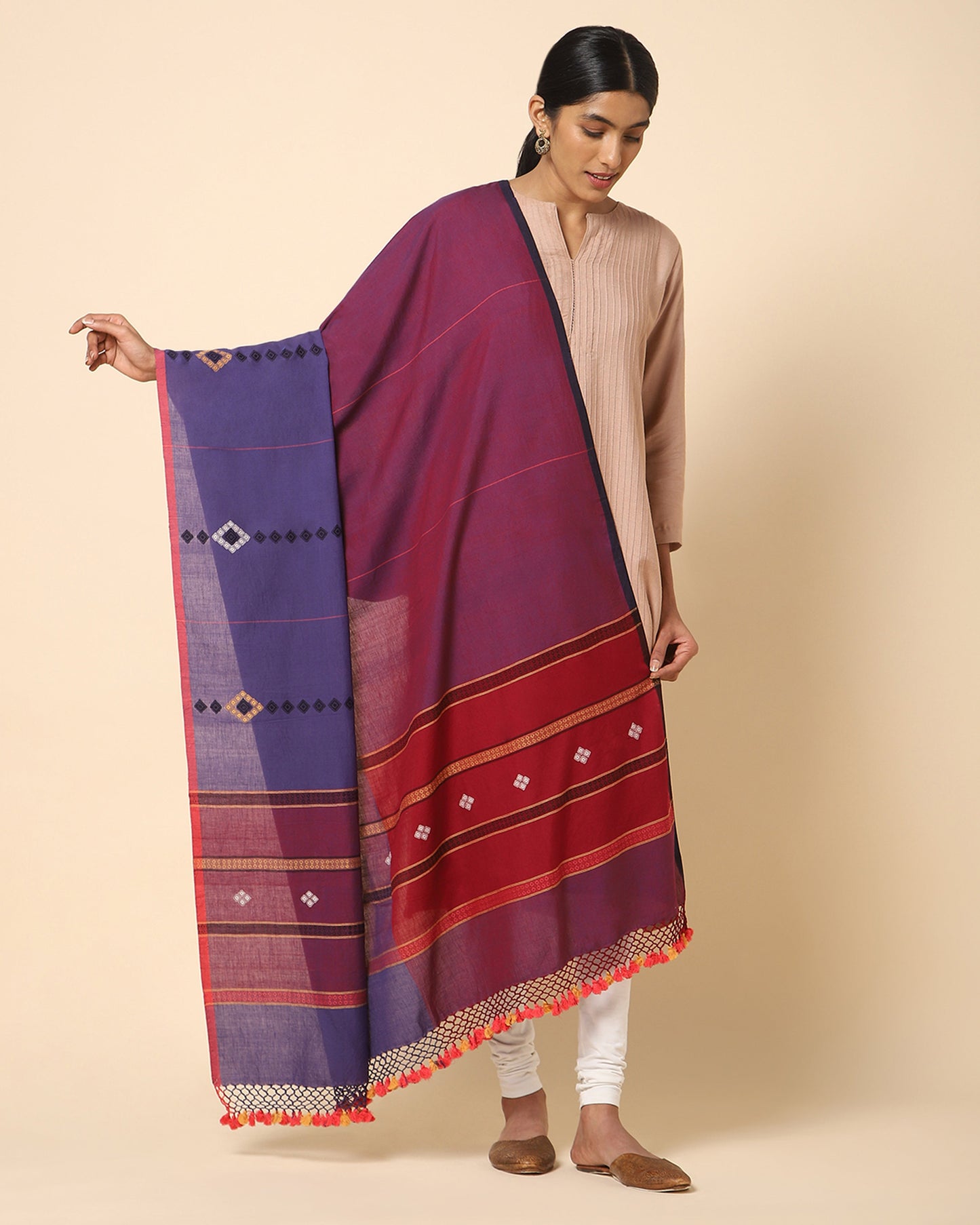 Nitara Extra Weft Cotton Dupatta