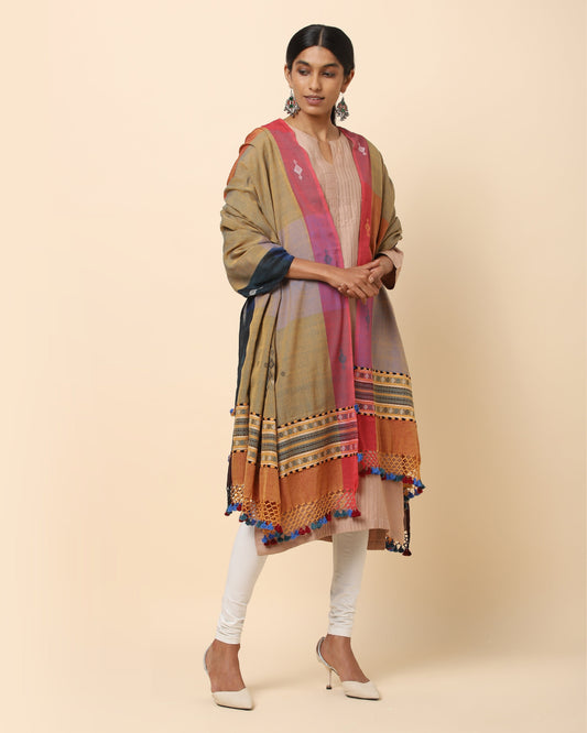 Trishana Extra Weft Cotton Dupatta