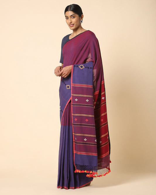 Nitara Extra Weft Cotton Saree