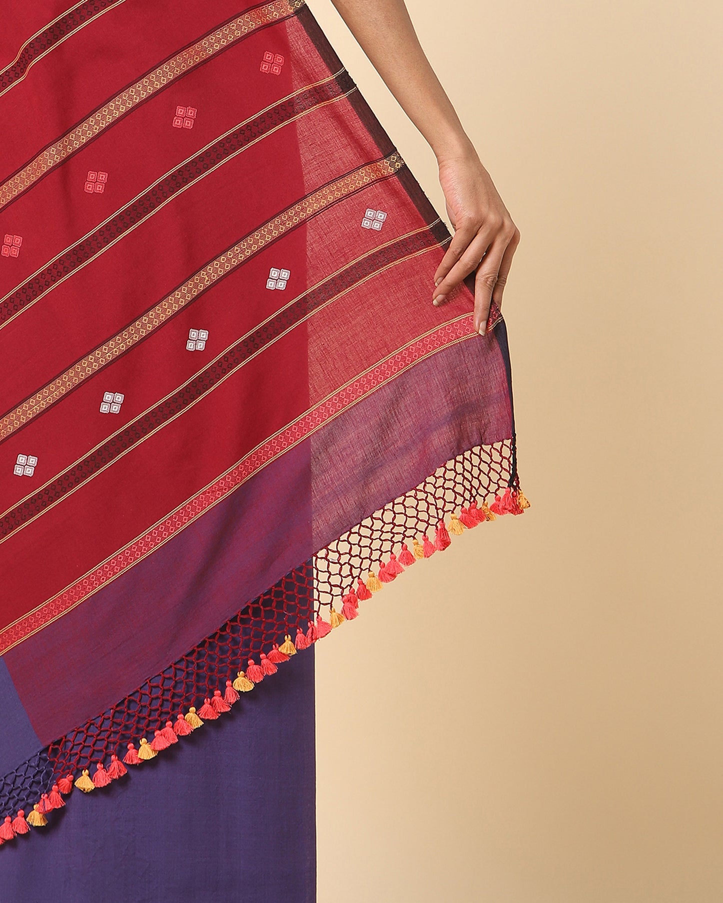 Nitara Extra Weft Cotton Saree