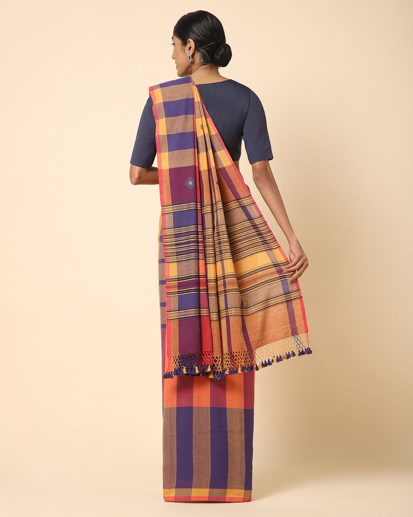 Mrinali Extra Weft Cotton Saree