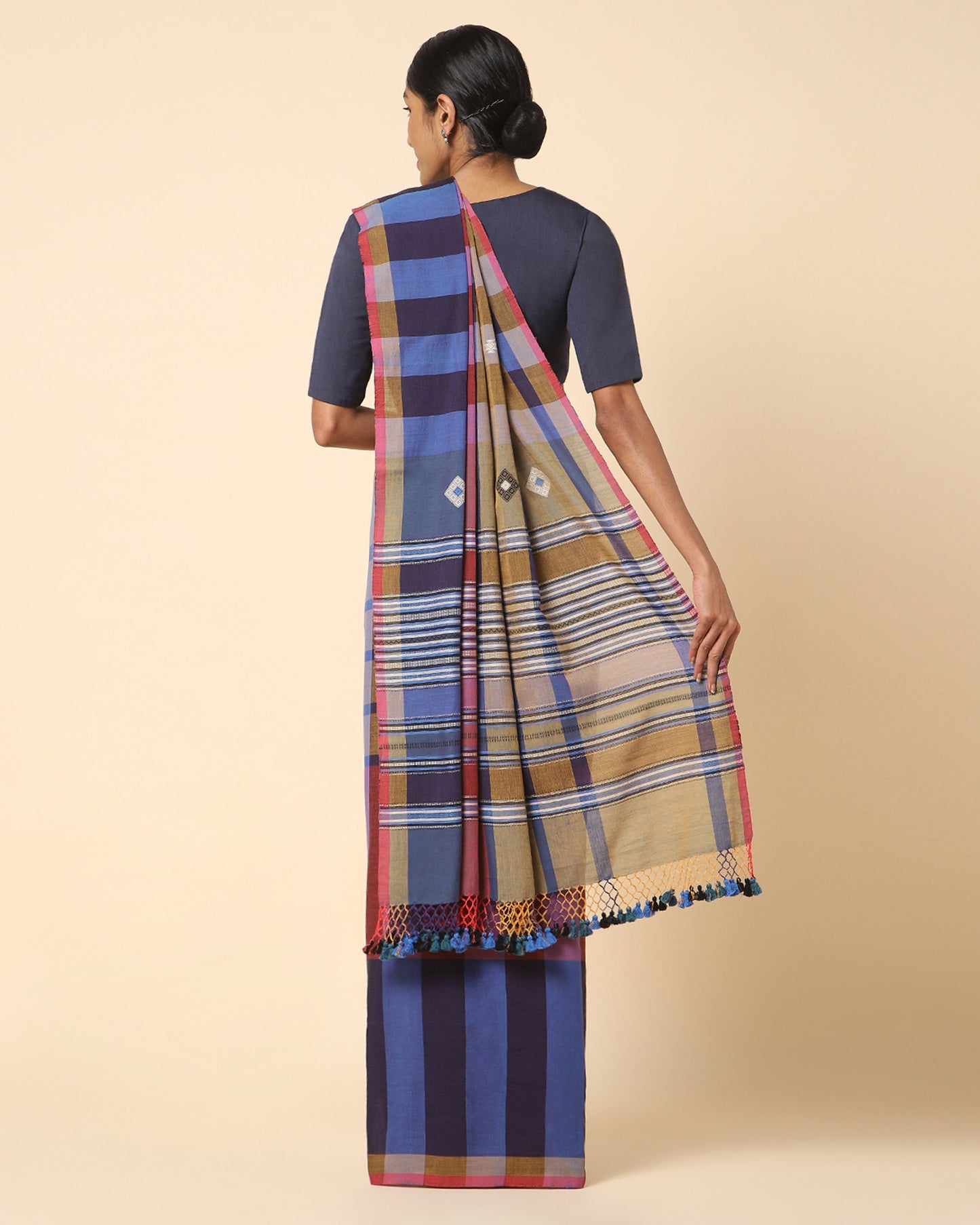 Mrinali Extra Weft Cotton Saree