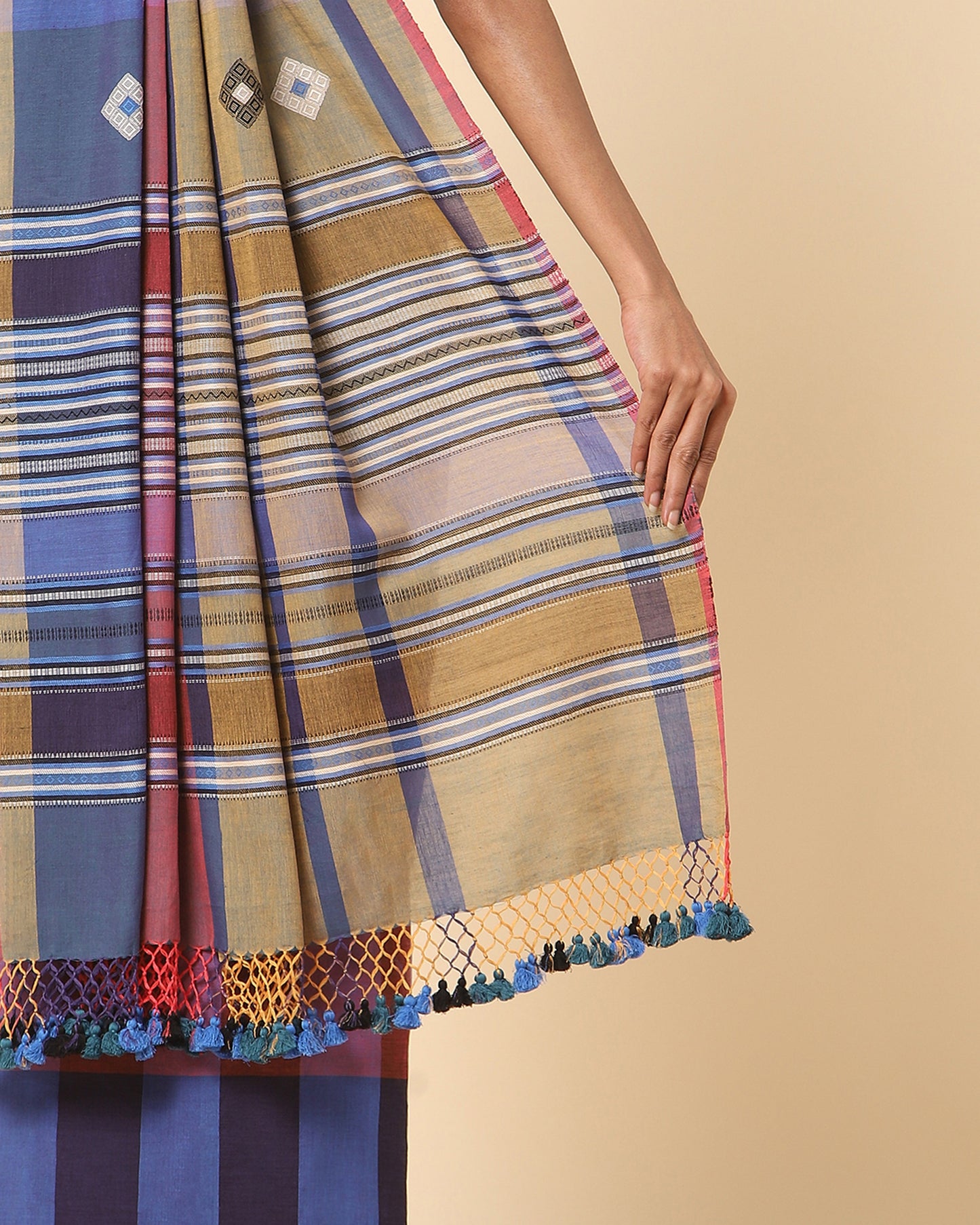Mrinali Extra Weft Cotton Saree
