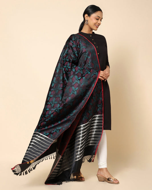 Ahil Tanchoi Silk Dupatta