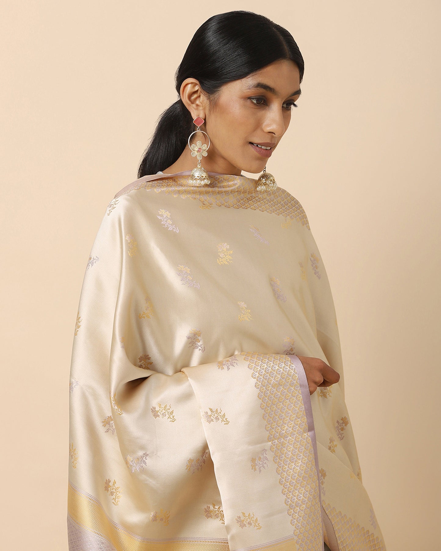 Bhagini Tanchoi Silk Dupatta