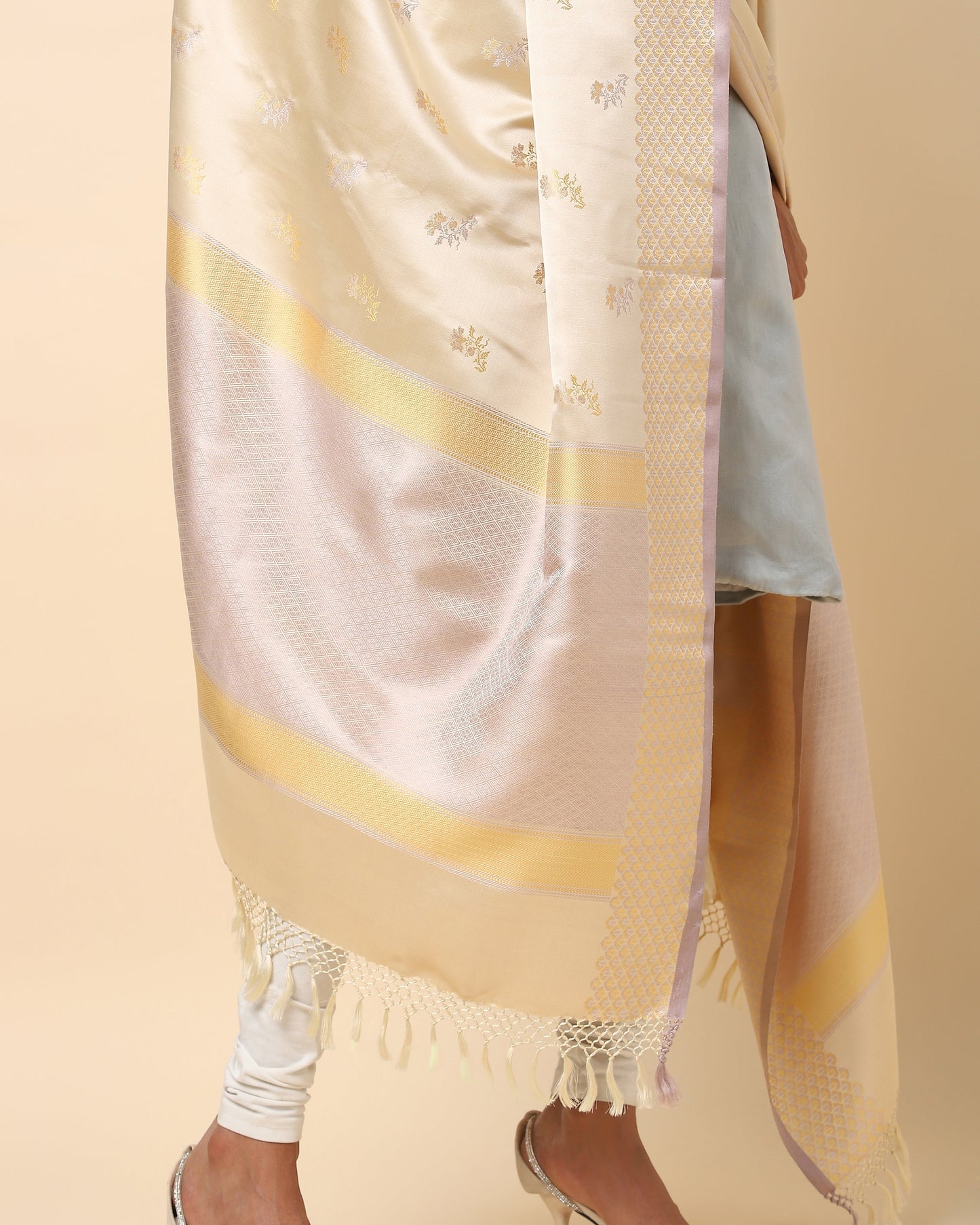 Bhagini Tanchoi Silk Dupatta