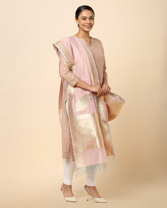 Gayatri Kadwa Silk Cotton Dupatta