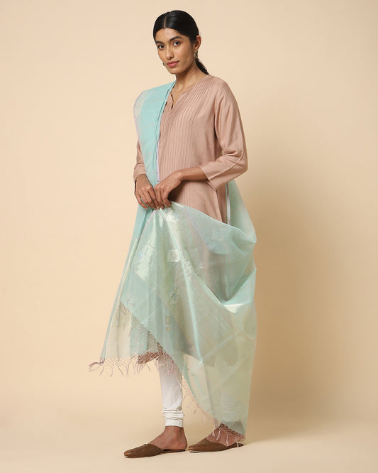Parthee Jamdani Silk Cotton Dupatta