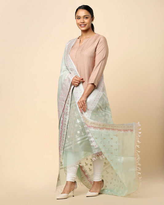 Mridula Kadwa Silk Dupatta