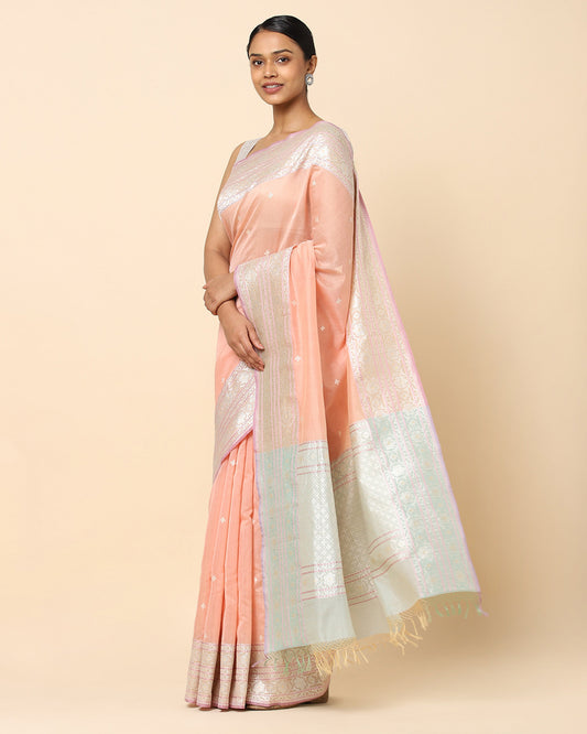 Rivaah Kadwa Silk Cotton Saree