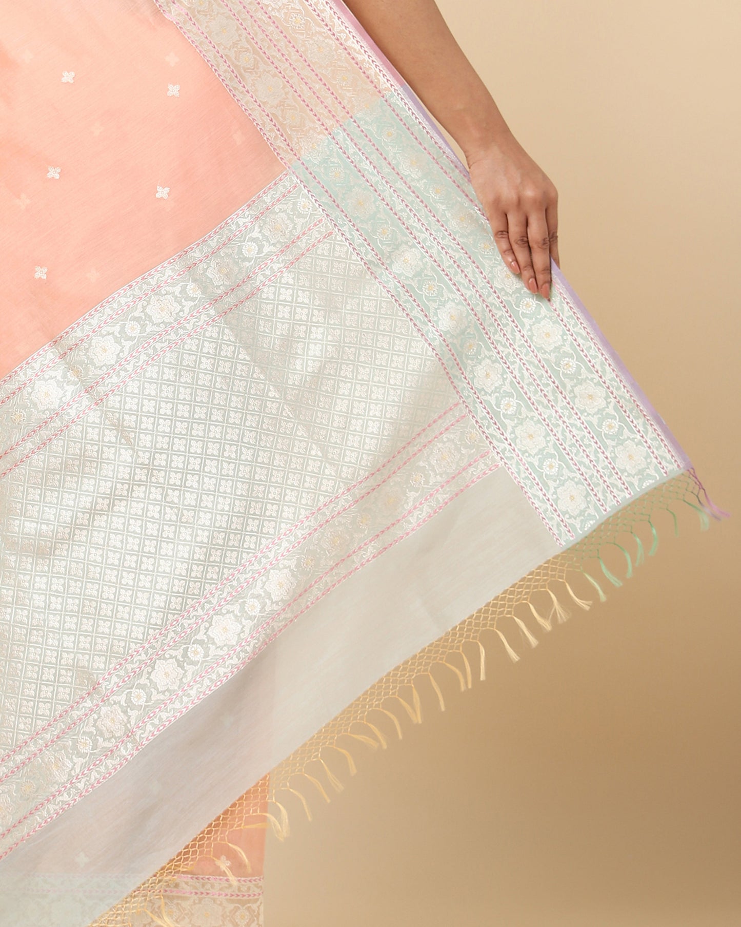 Rivaah Kadwa Silk Cotton Saree