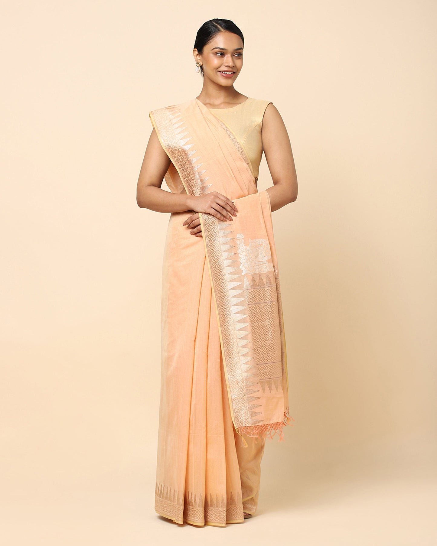 Shivangi Kadwa Silk Cotton Saree