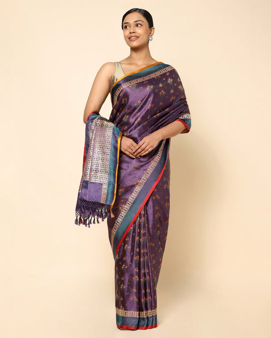 Eden Tanchoi and Kadwa Silk Saree