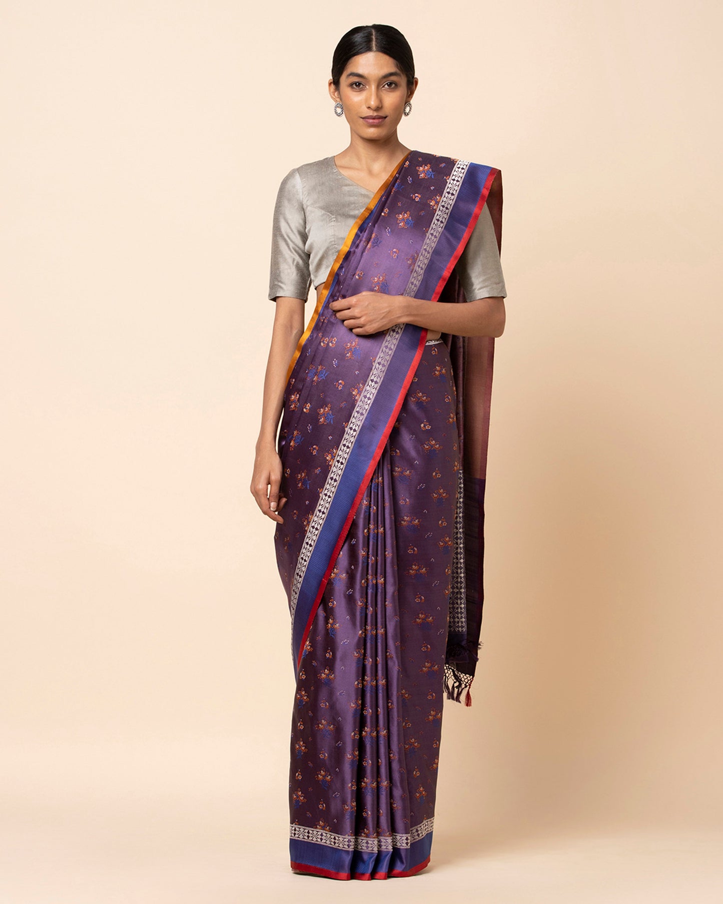 Eden Tanchoi and Kadwa Silk Saree