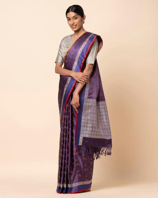 Eden Tanchoi and Kadwa Silk Saree