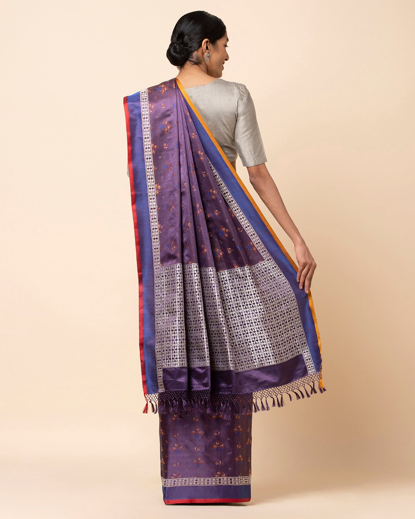 Eden Tanchoi and Kadwa Silk Saree