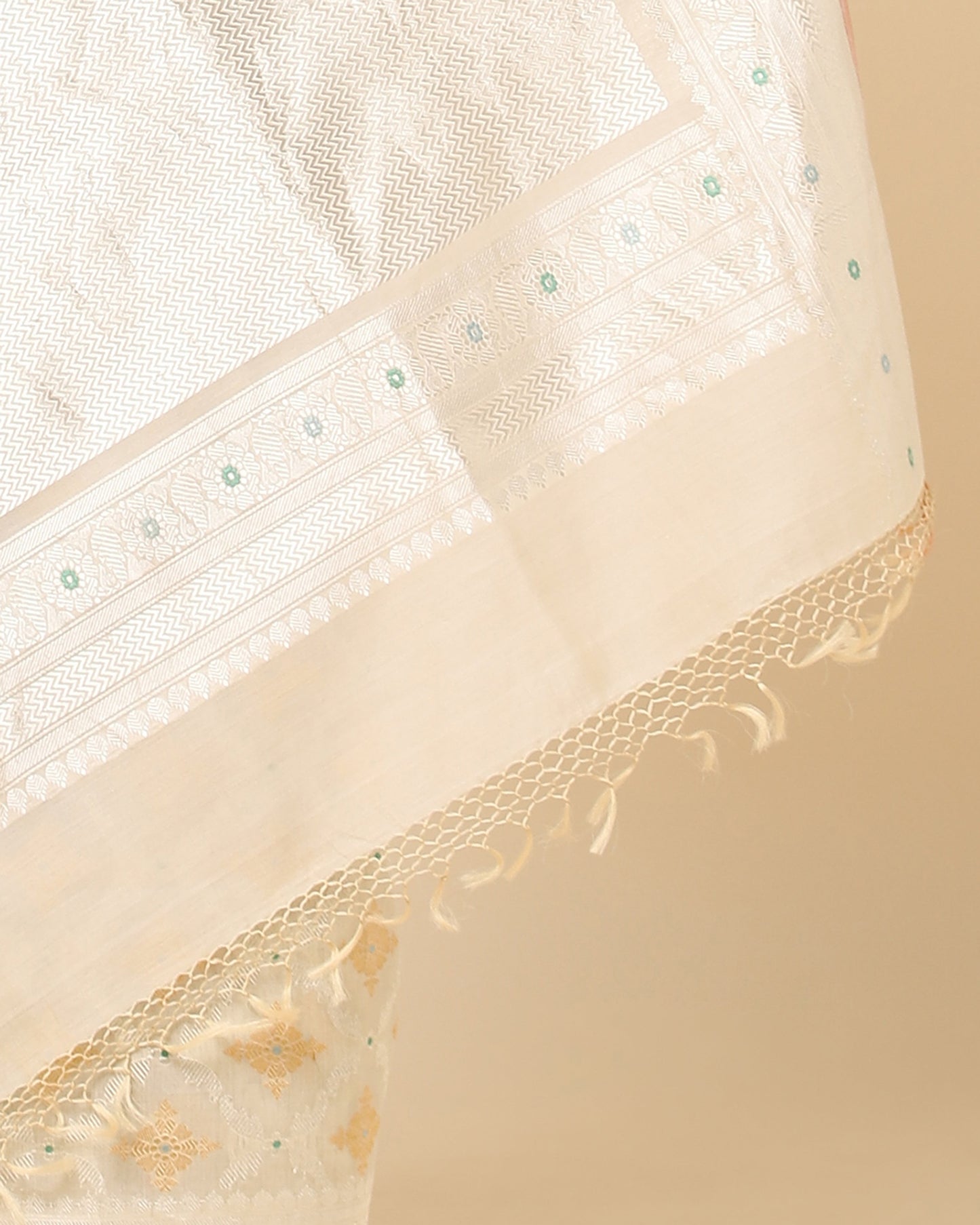 Gharonda Kadwa Silk Cotton Saree