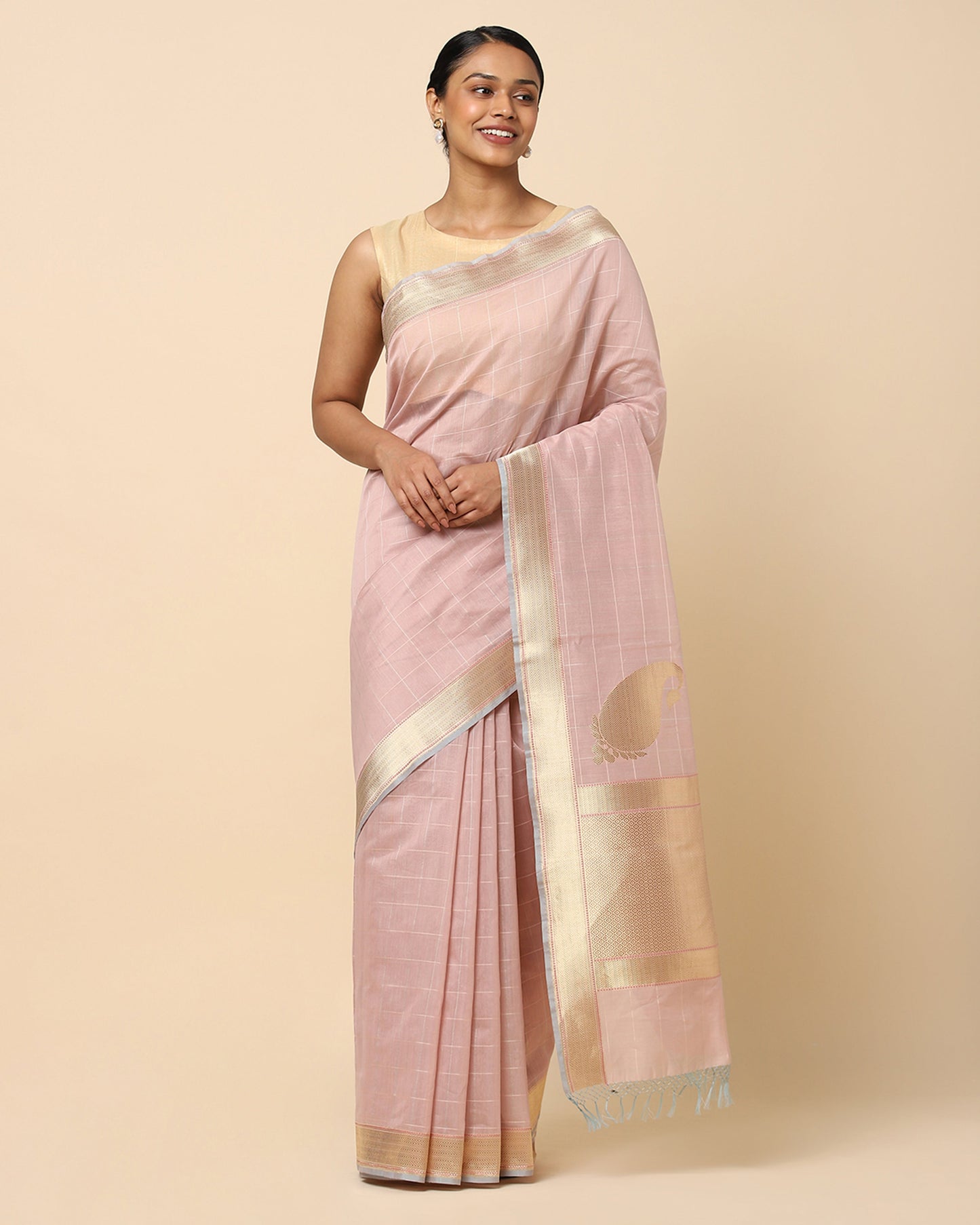 Gayatri Kadwa Silk Cotton Saree