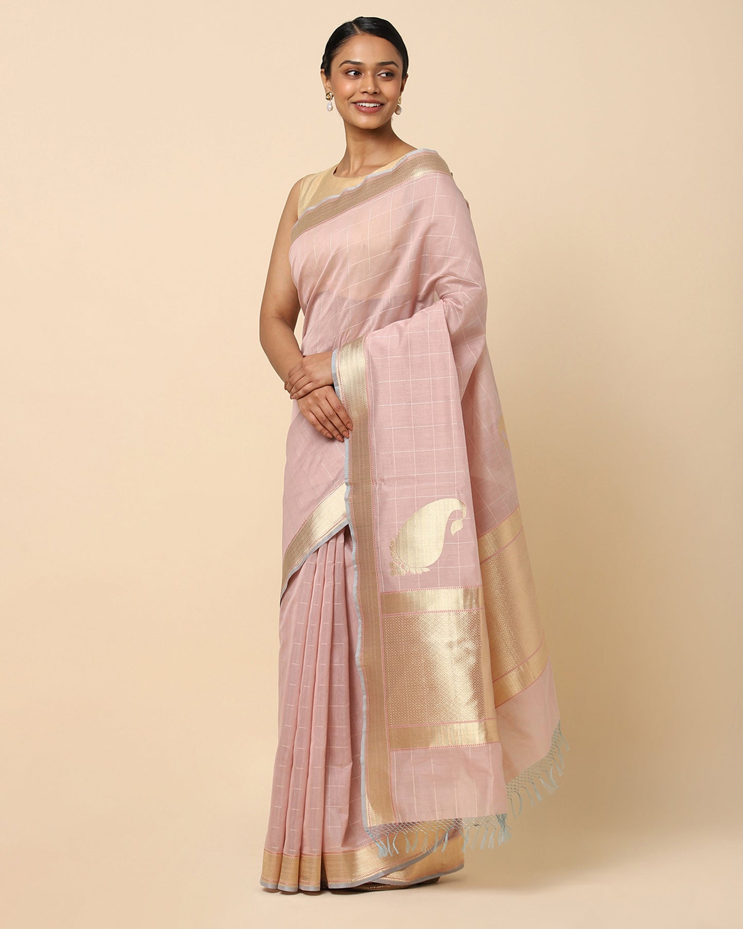 Gayatri Kadwa Silk Cotton Saree