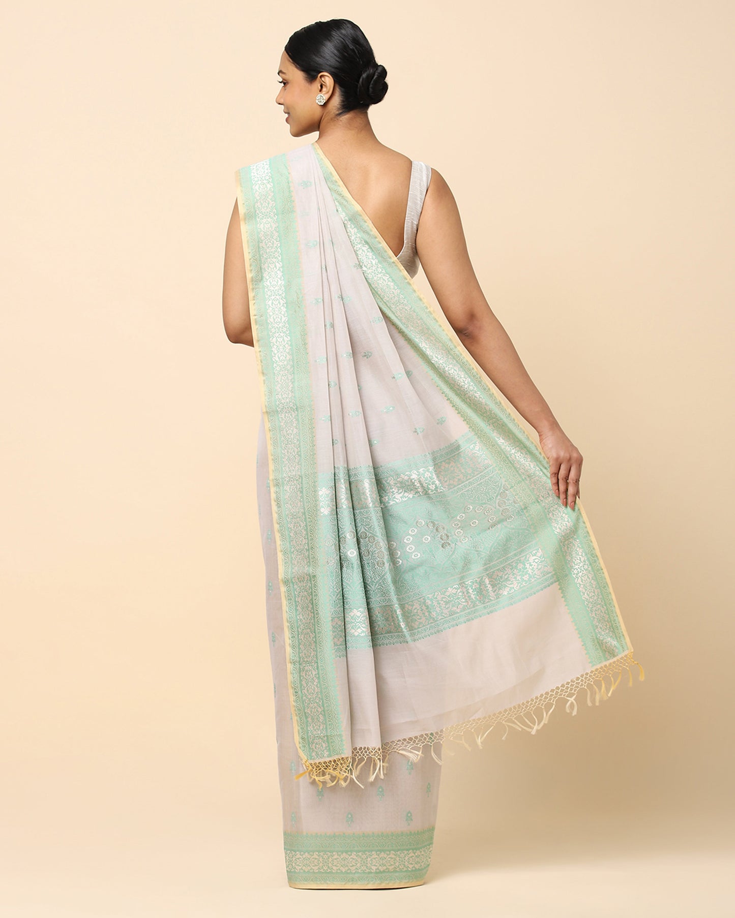 Rambagh Kadwa Silk Cotton Saree